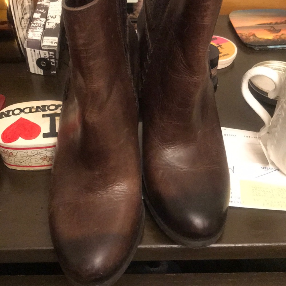 Vince Camuto leather boots